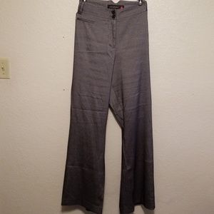 Lane Bryant Dress Pants Gray Black 7 26